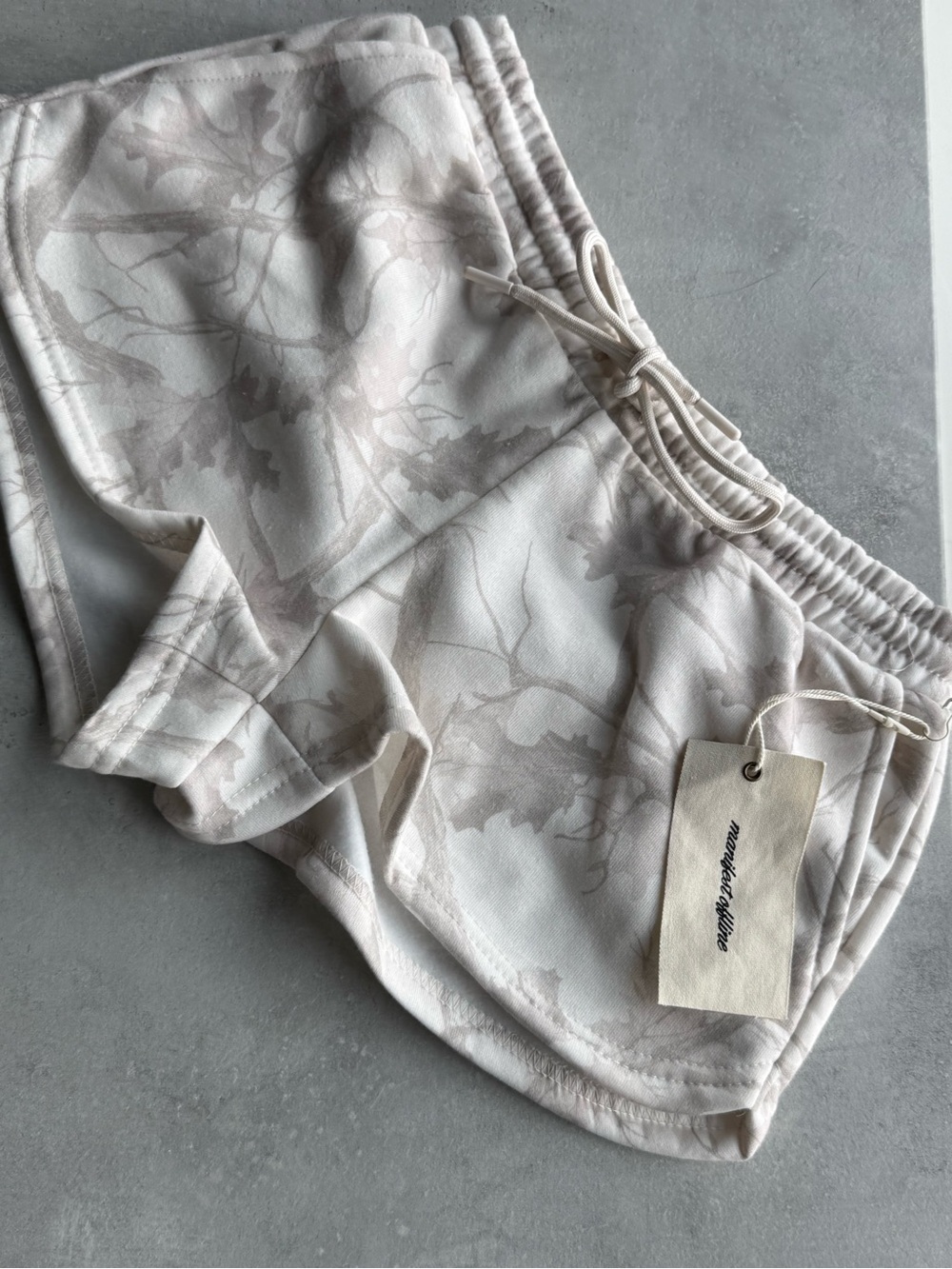Manifest Women's White Camp Shorts